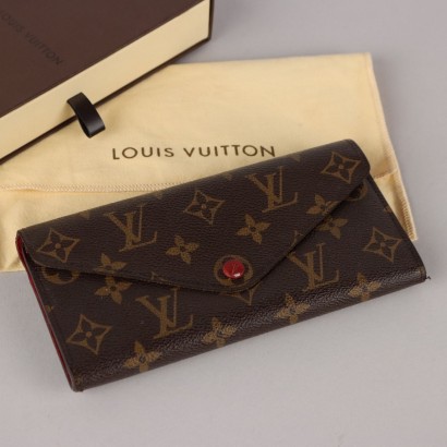 Louis Vuitton Josephine Geldbörse Monogram Leinwand Schachtel