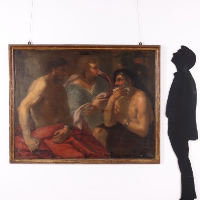 Pintura de la zona de Johann C,José en prisión interpreta los sueños,Johann Carl Loth,Johann Carl Loth,Johann Carl Loth,Johann Carl Loth