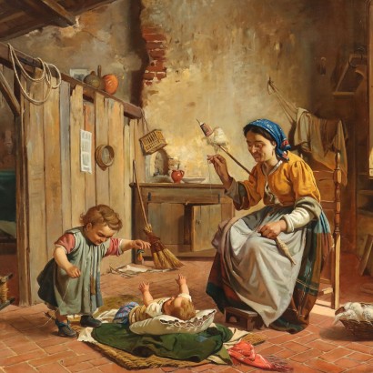 Peinture de Gaetano Chierici,Les joies de la mère,Gaetano Chierici,Gaetano Chierici,Gaetano Chierici,Gaetano Chierici,Gaetano Chierici,Gaetano Chierici,Peinture de Gaetano Chierici,Gaetano Chierici