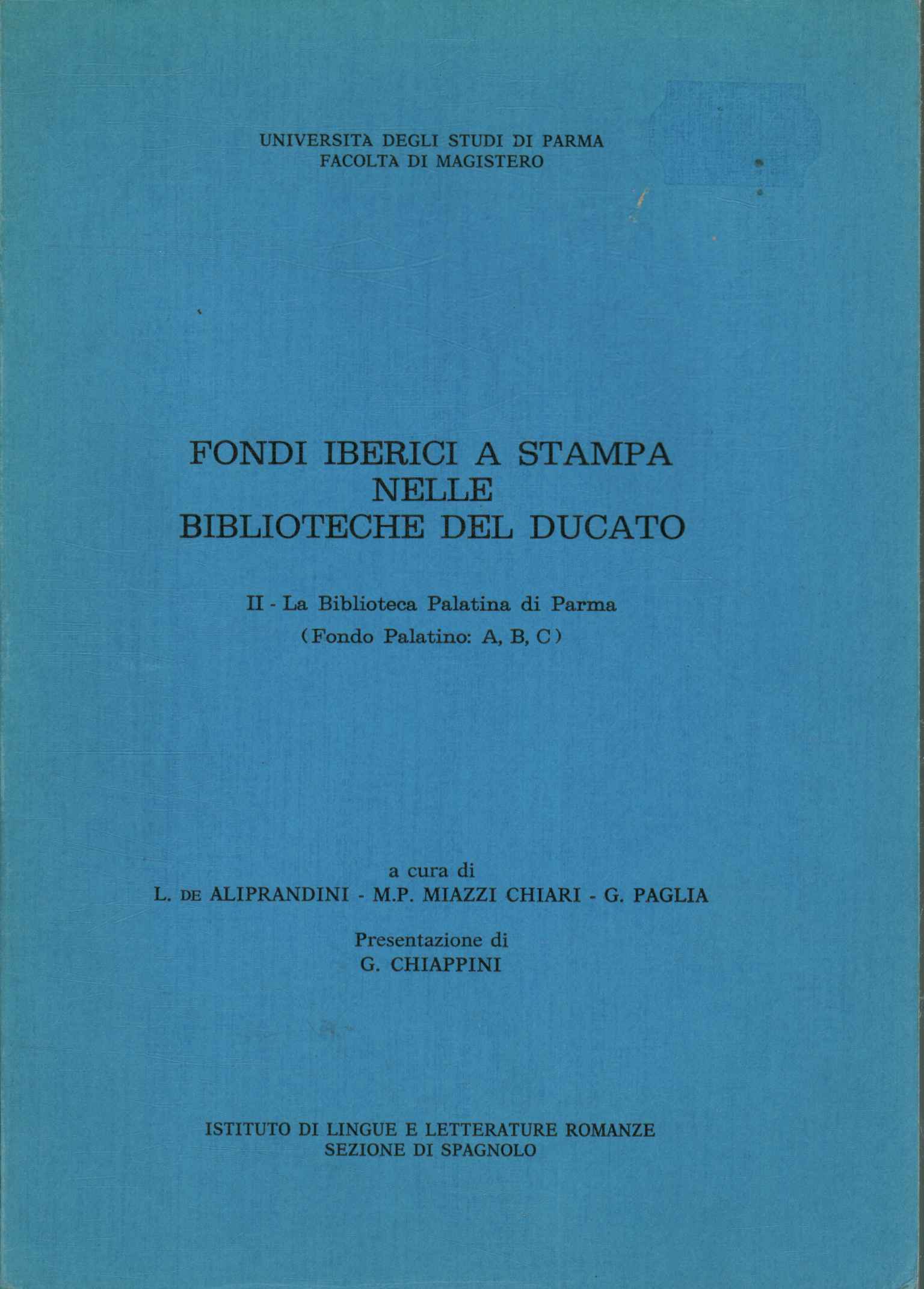 Colecciones ibéricas impresas en bibliotecas