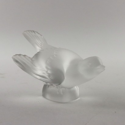 Paar kleine Vögel von Lalique