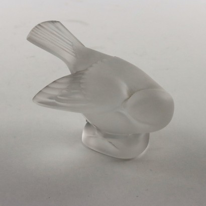 Paire de petits oiseaux réalisés par Lalique