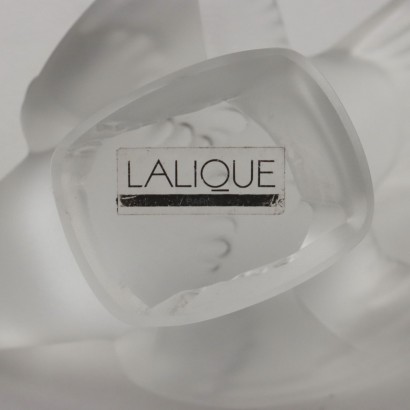 Par de pajaritos fabricados por Lalique