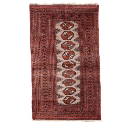 Tapis Bukhara Ancien Laine Noeud Fin Pakistan 154 x 89 cm