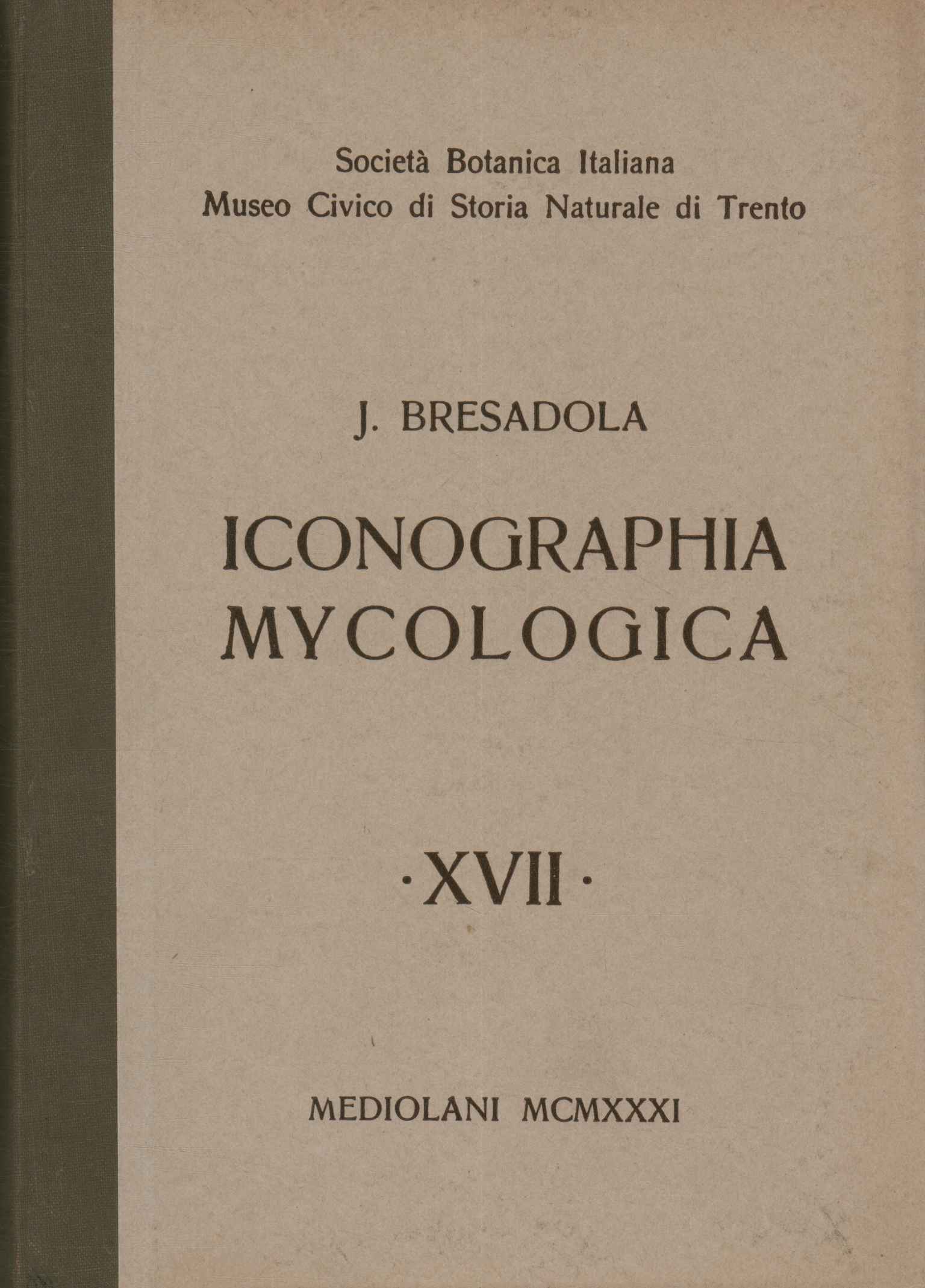 Iconographia mycologica (Band XVII)