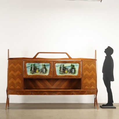 Mobiles Sideboard aus den 50er und 60er Jahren