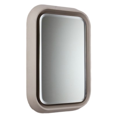 Miroir Vintage Bois Laqué Italie des Années 60-70