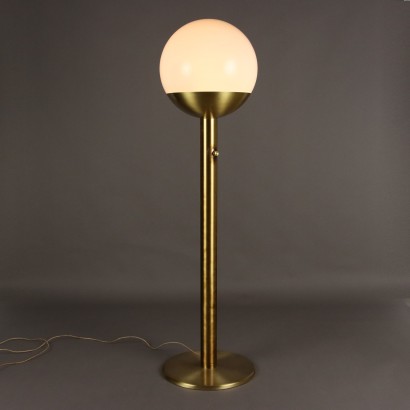 Luci P428 Lamp Design Pia Guidetti Brass Glass Italy 1970s