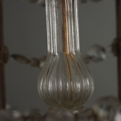 Chandelier with Metal Structure