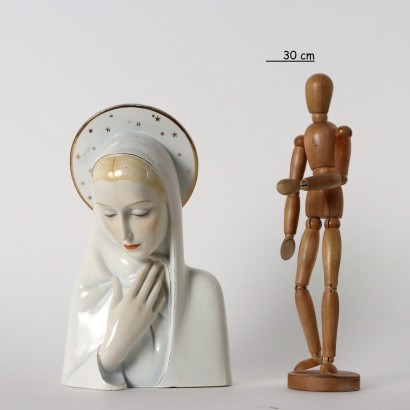 Ceramic Madonna Ronzan Manufacture