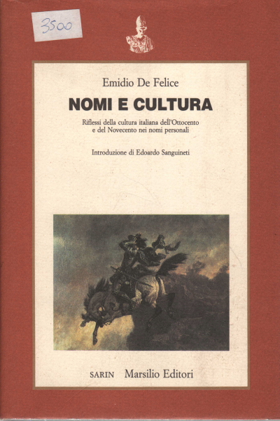 Names and culture, Emidio De Felice