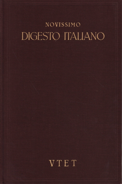 Novissimo digesto italiano. Volume VI: DIT-FALL, Antonio Azara Ernesto Eula