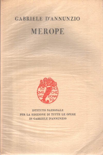 Merope, Gabriele D'Annunzio