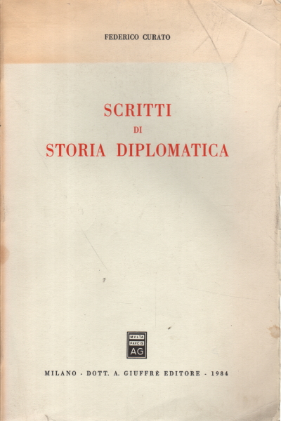 Escritos sobre historia diplomática, Federico Curato