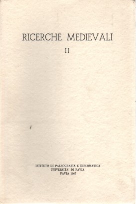 Ricerche medievali II