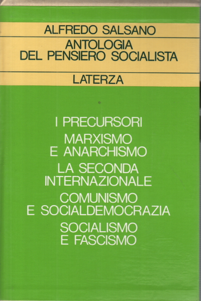 Antología del pensamiento socialista (7 volúmenes), Alfredo Salsano