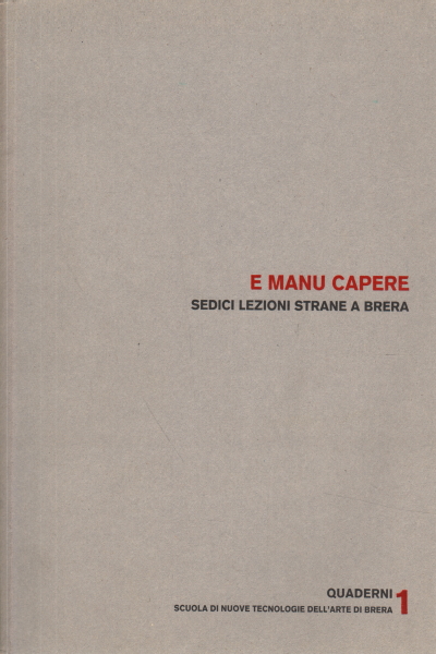 Manu et Capere, AA.VV.