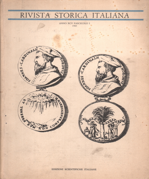 Italienisches Historisches Journal Jahr XCV fasc I, s.a.