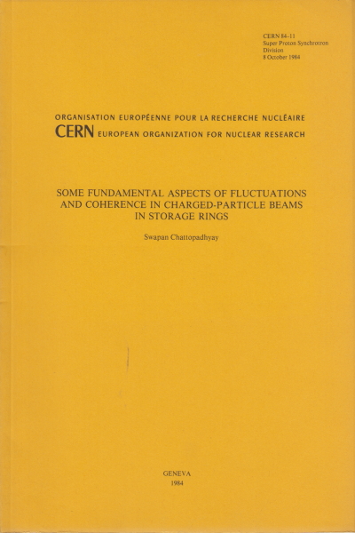 Certains aspects fondamentaux de fluctuations et coher, AA.VV.