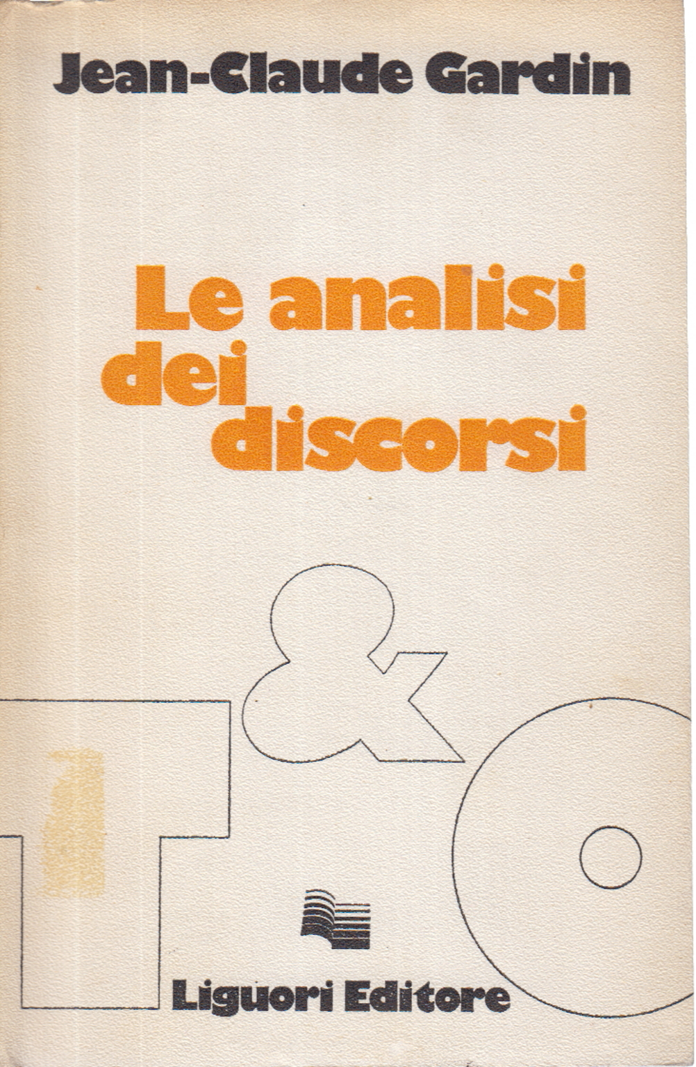 Discourse analysis, Jean-Claude Gardin