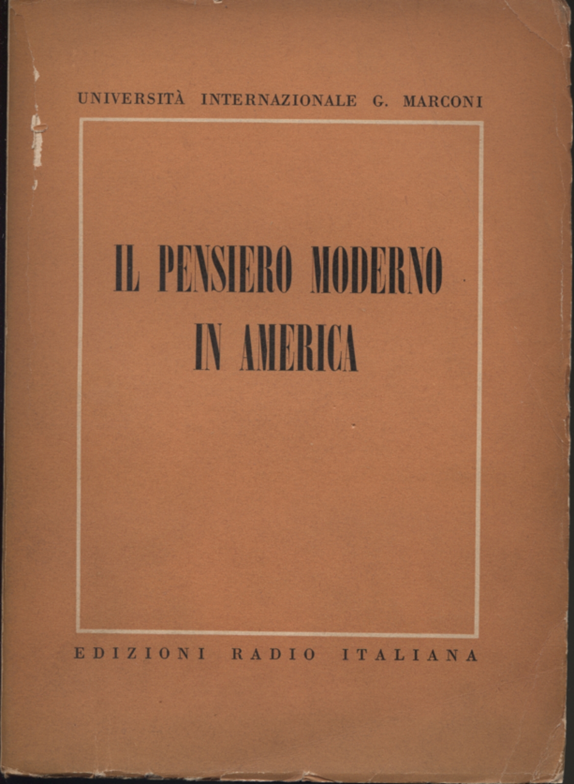 La pensée moderne en Amérique, s.a.