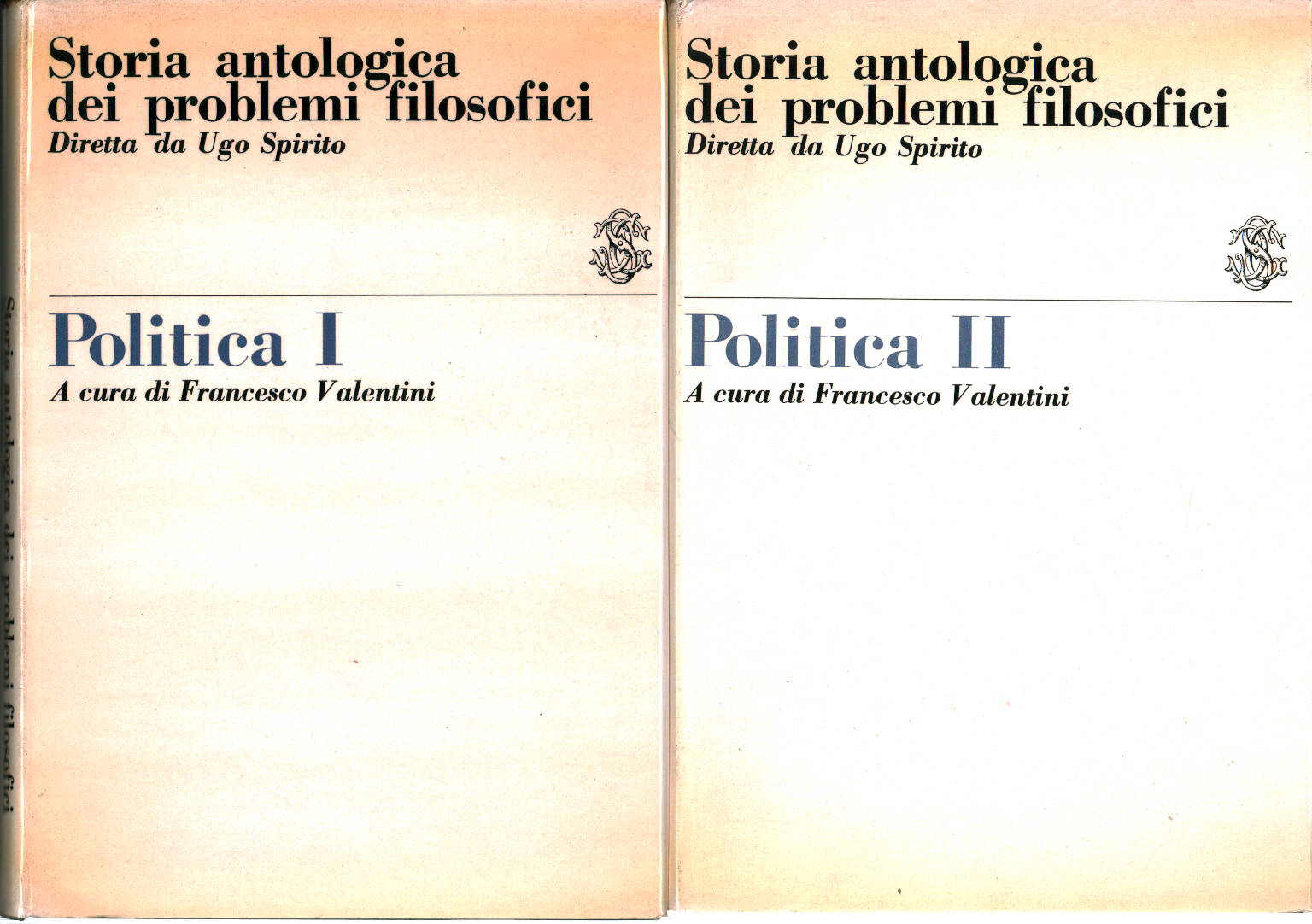 Politics I-II (2 Volumes), Francesco Valentini