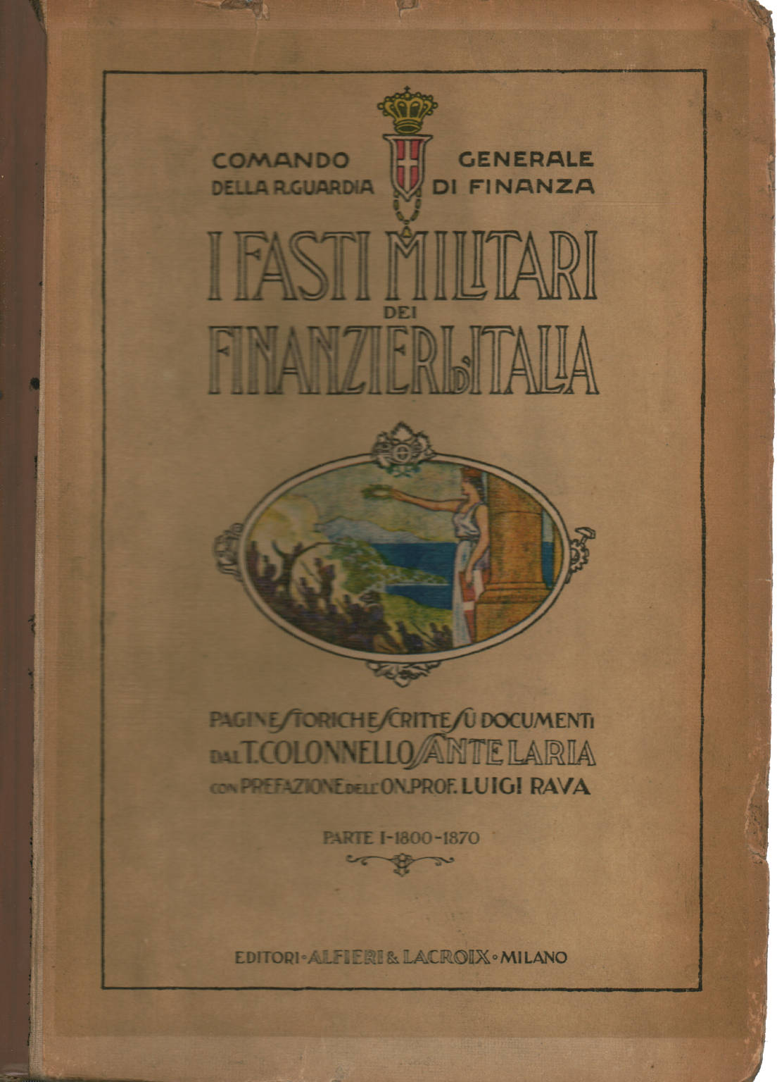 Las glorias militares de los financieros de Italia Parte I, AA.VV.