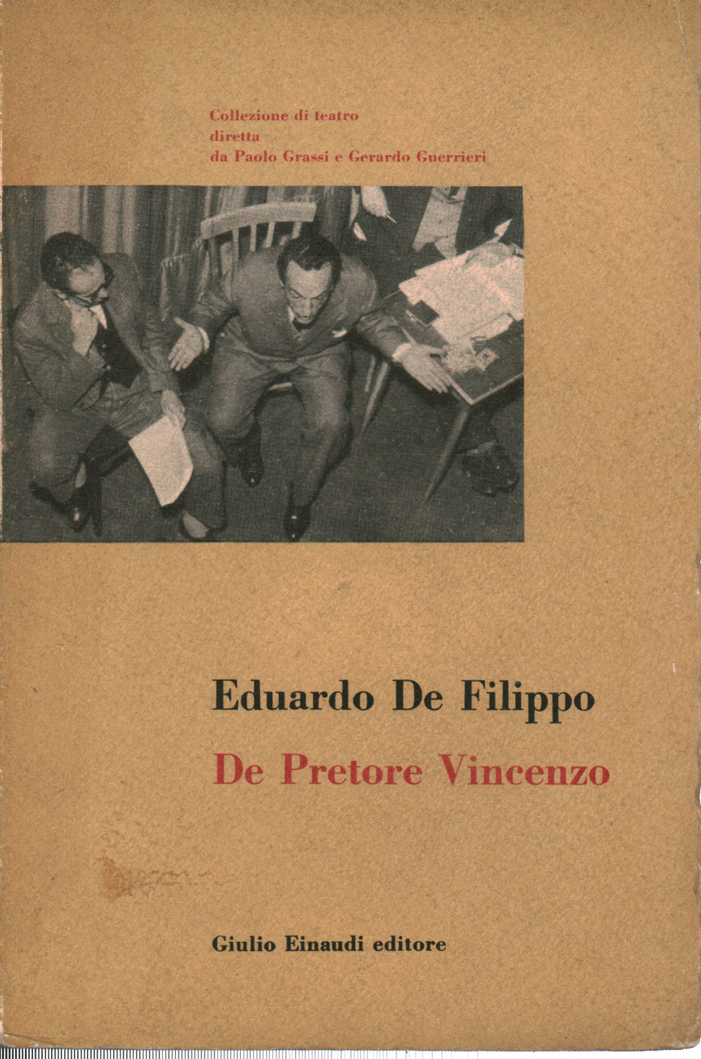 De Pretore Vincenzo, Eduardo De Filippo