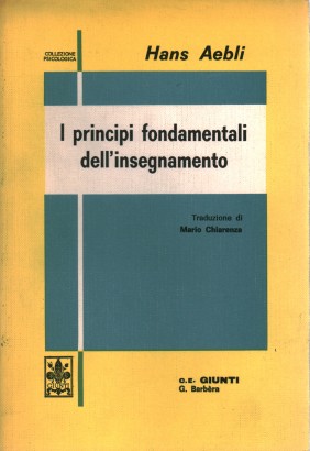 I principi fondamentali dell'insegnamento