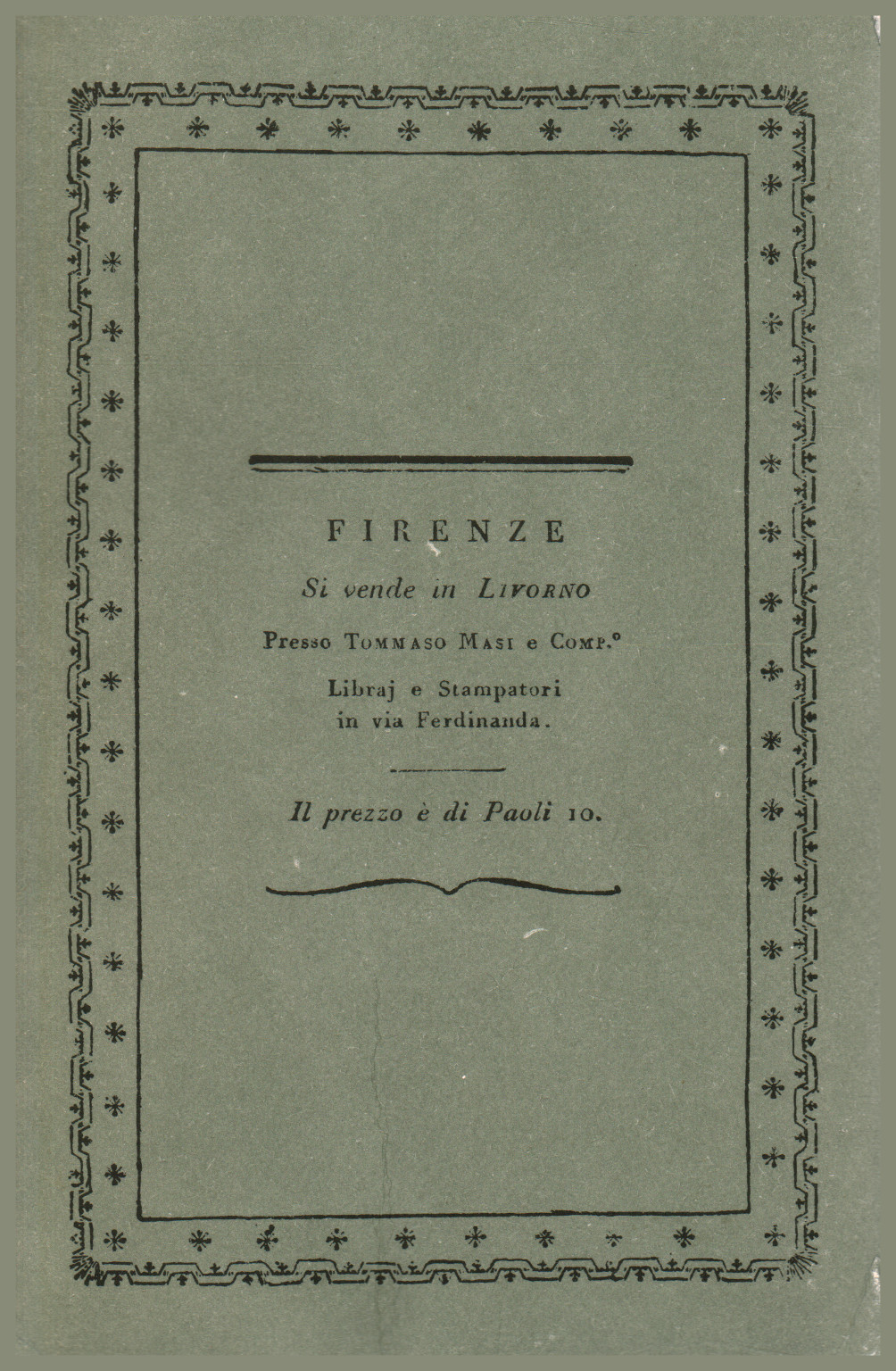 Italien itinéraire qui contient la description de, s.un.