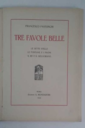 Tre favole belle