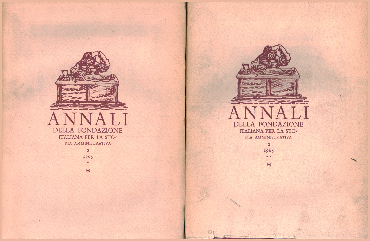 Annales de la Fondation italienne pour l'histoire d'Amm, s.a.