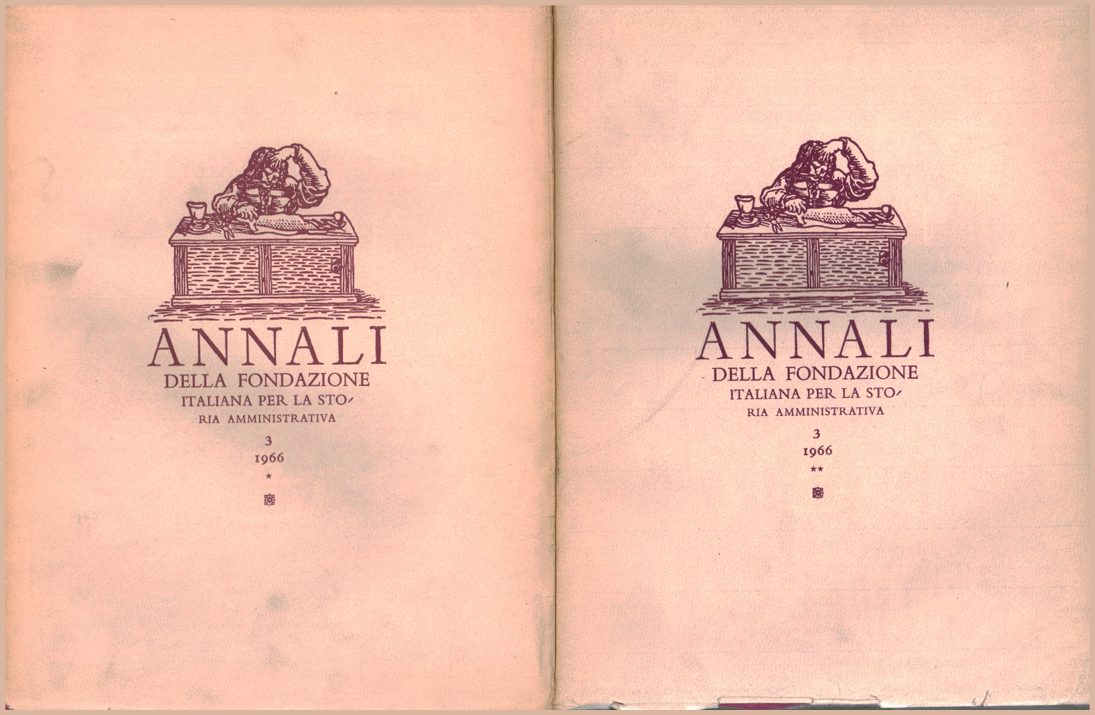 Annales de la Fondation italienne pour l'histoire d'Amm, s.a.