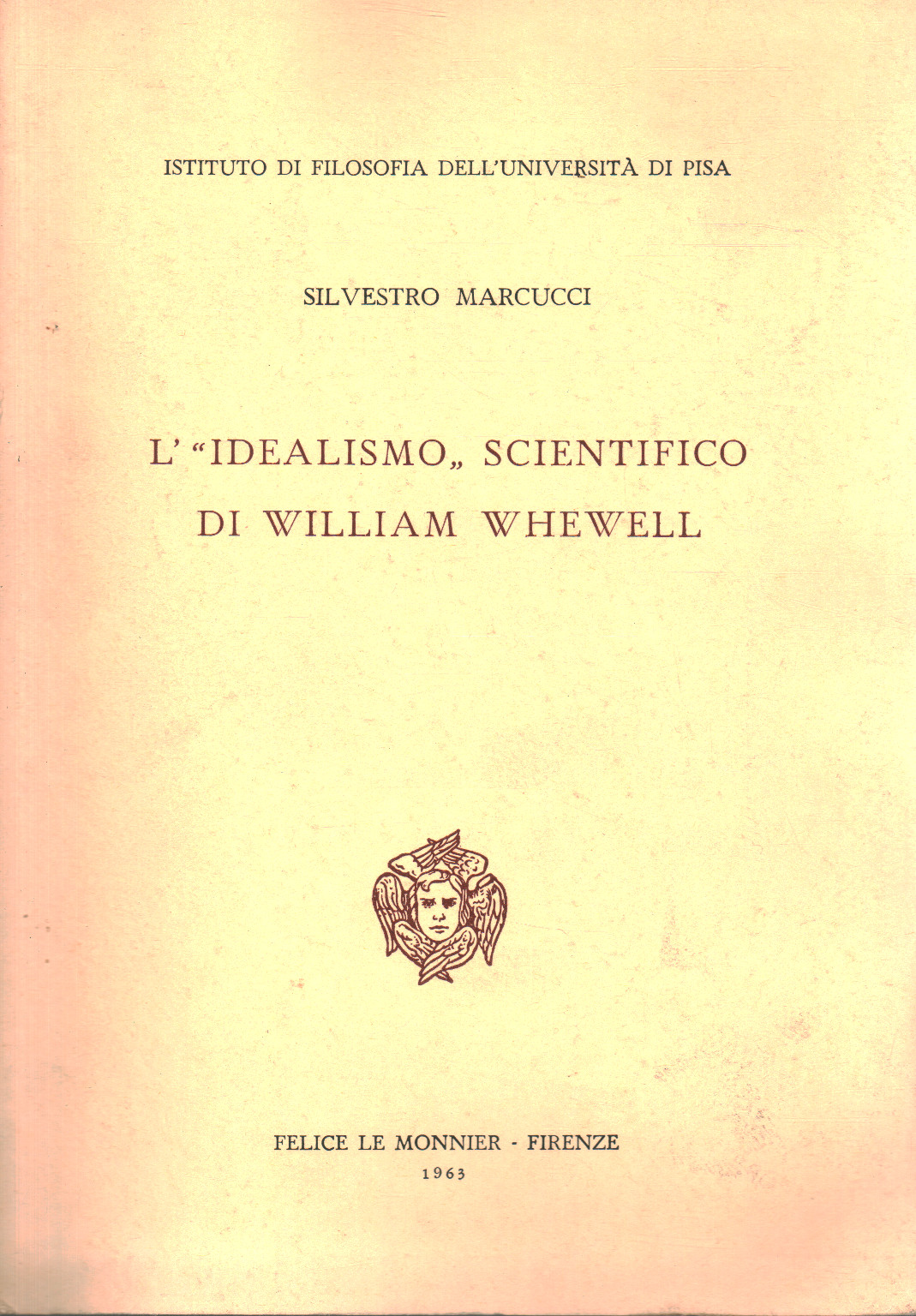 L idealismo y la ciencia de William Whewell, s.una.