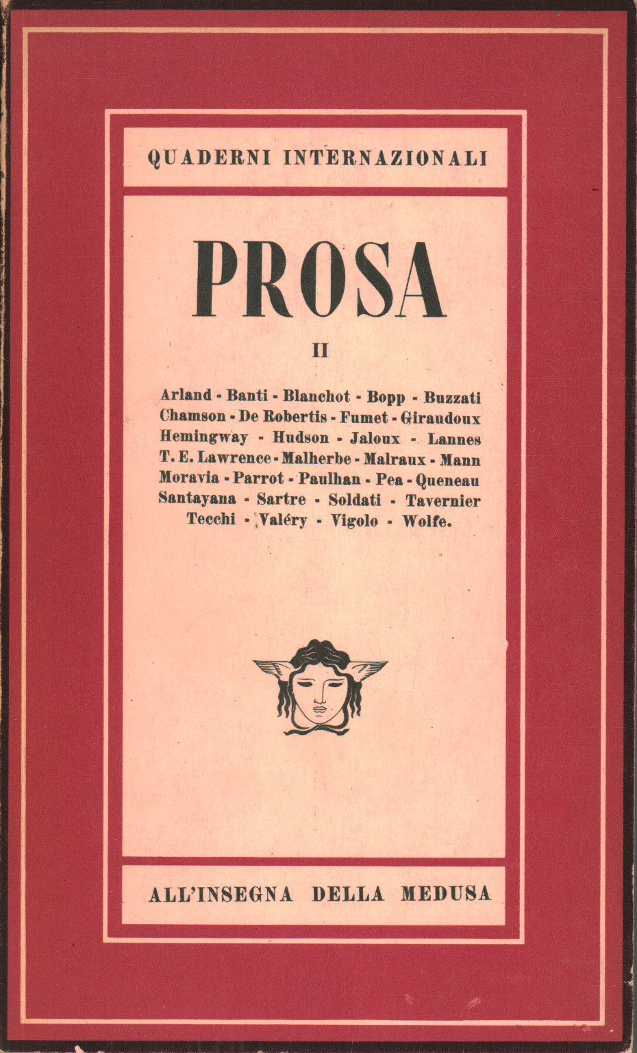 La prosa II, s.una.