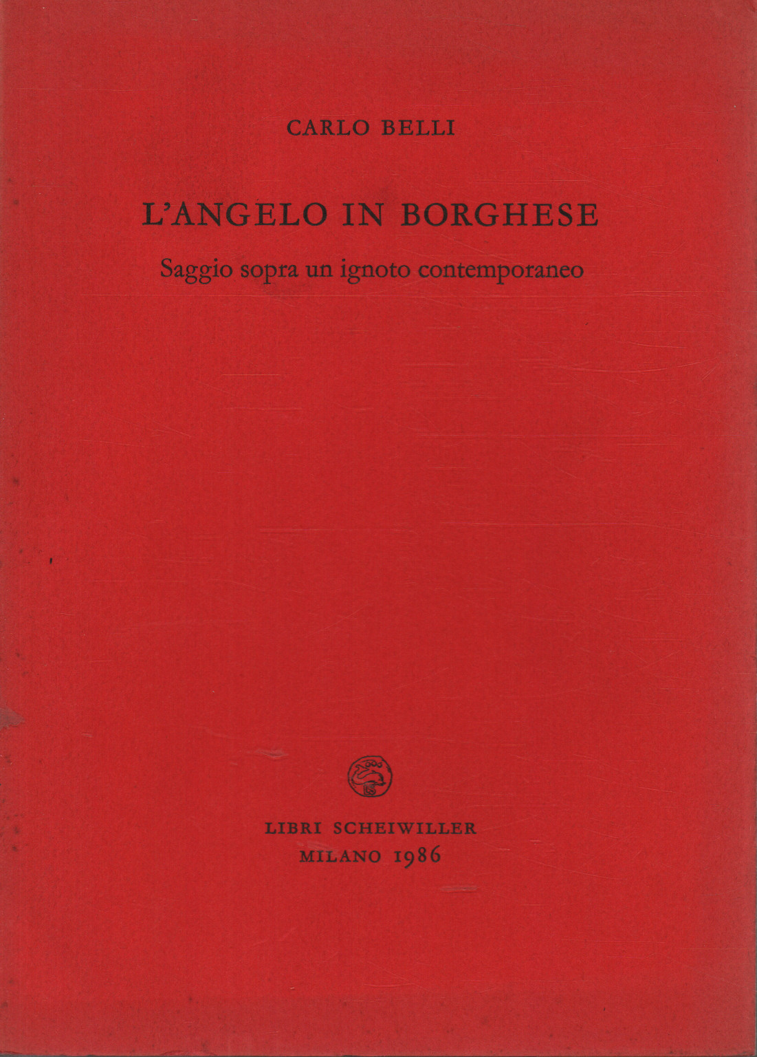 L'ange De la Borghese, Carlo Belli