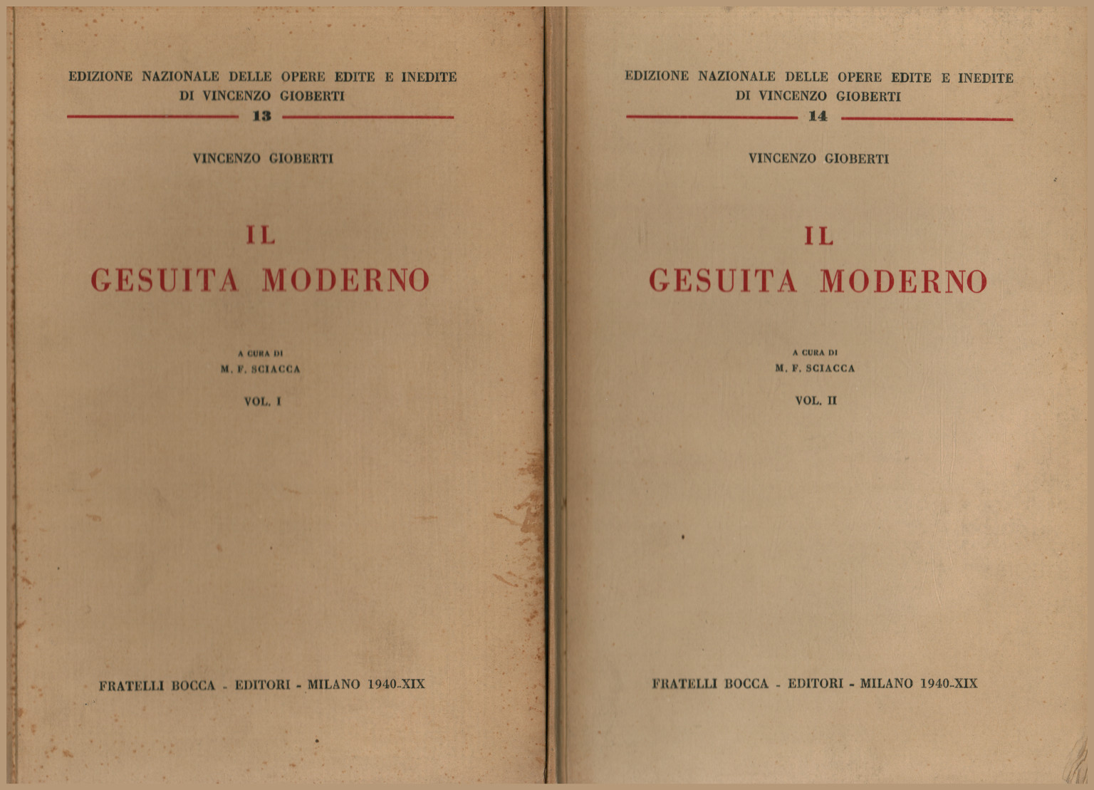 Der moderne Jesuit (2 Bände), Vincenzo Gioberti