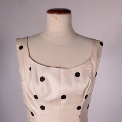 #vintage #abbigliamentovintage #abitivintage #vintagemilano #modavintage ,Abito Da Cocktail Vintage A Pois