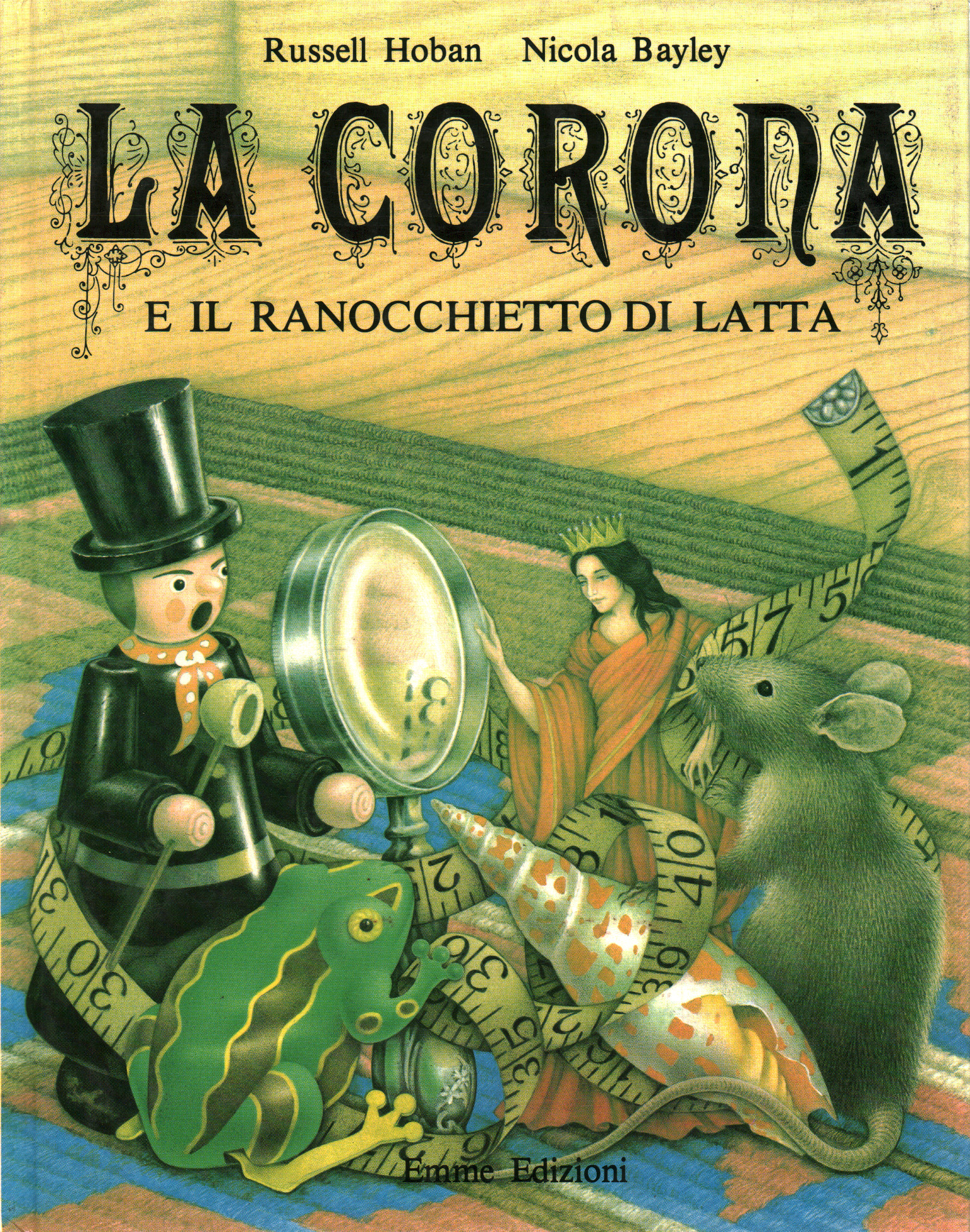 La corona y la rana de hojalata, Russel Hoban; Nicola Bayley