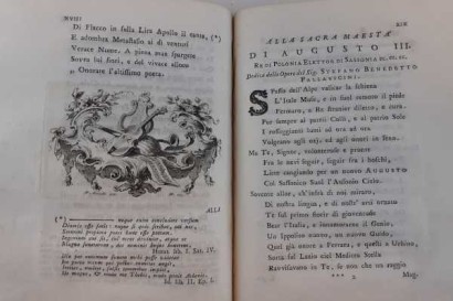 Líneas sueltas de tres excelentes autores modernos con Saverio Bettinelli Carlo Innocenzo Frugoni Francesco Algarotti