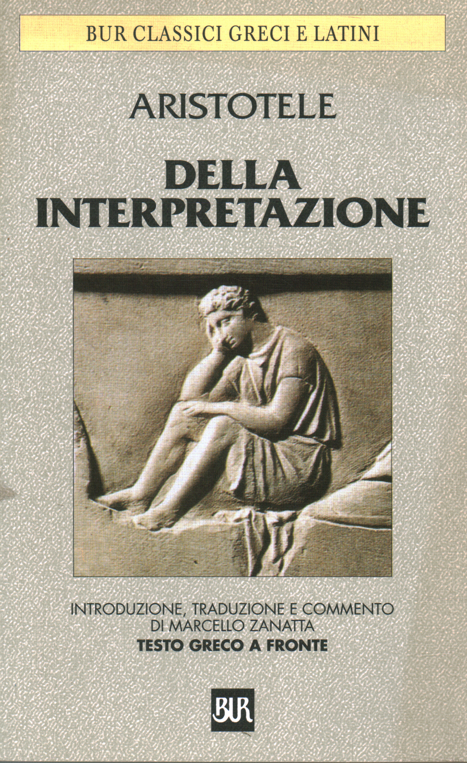 Dell interpretazione, Aristotele