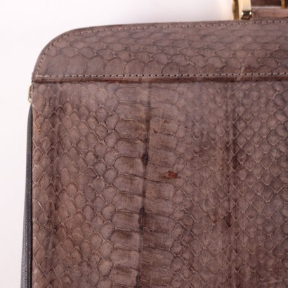 Vintage Reptile Leather Purse 1970s