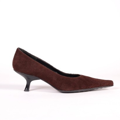 Lario Ribbed Pumps Suede