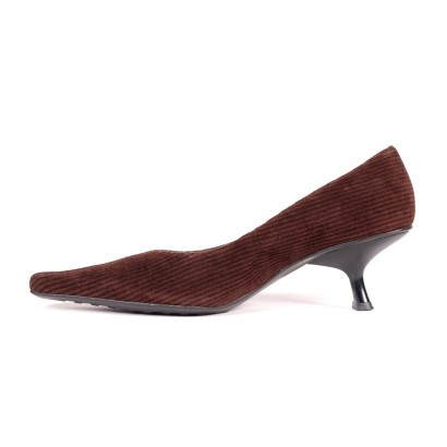 Lario Ribbed Pumps Suede