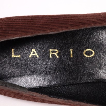 Lario Ribbed Pumps Suede