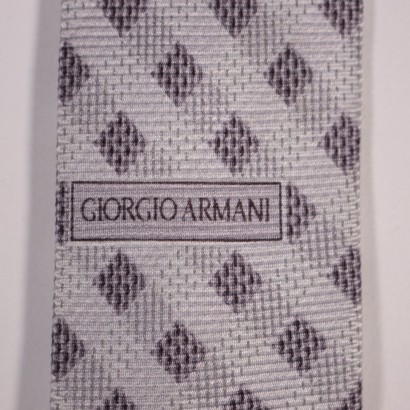 pura seda, corbata, giorgio armani, armani, corbata a cuadros Armani