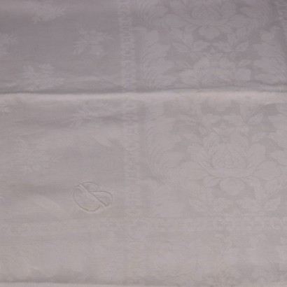 Nappe avec 6 Serviettes Lin Italie XX Siècle