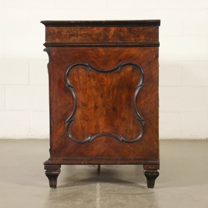 Lombard Barocchetto Chest Of Drawers Walnut Italy 18th Century