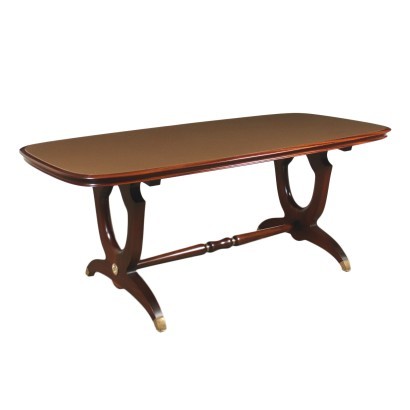 Table Acajou Italie Années 1950-1960