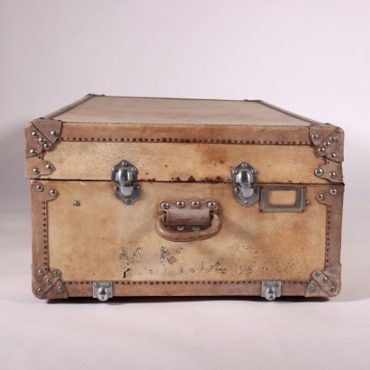 Vintage Au Depart Trunk Letaher France 1920s-1930s